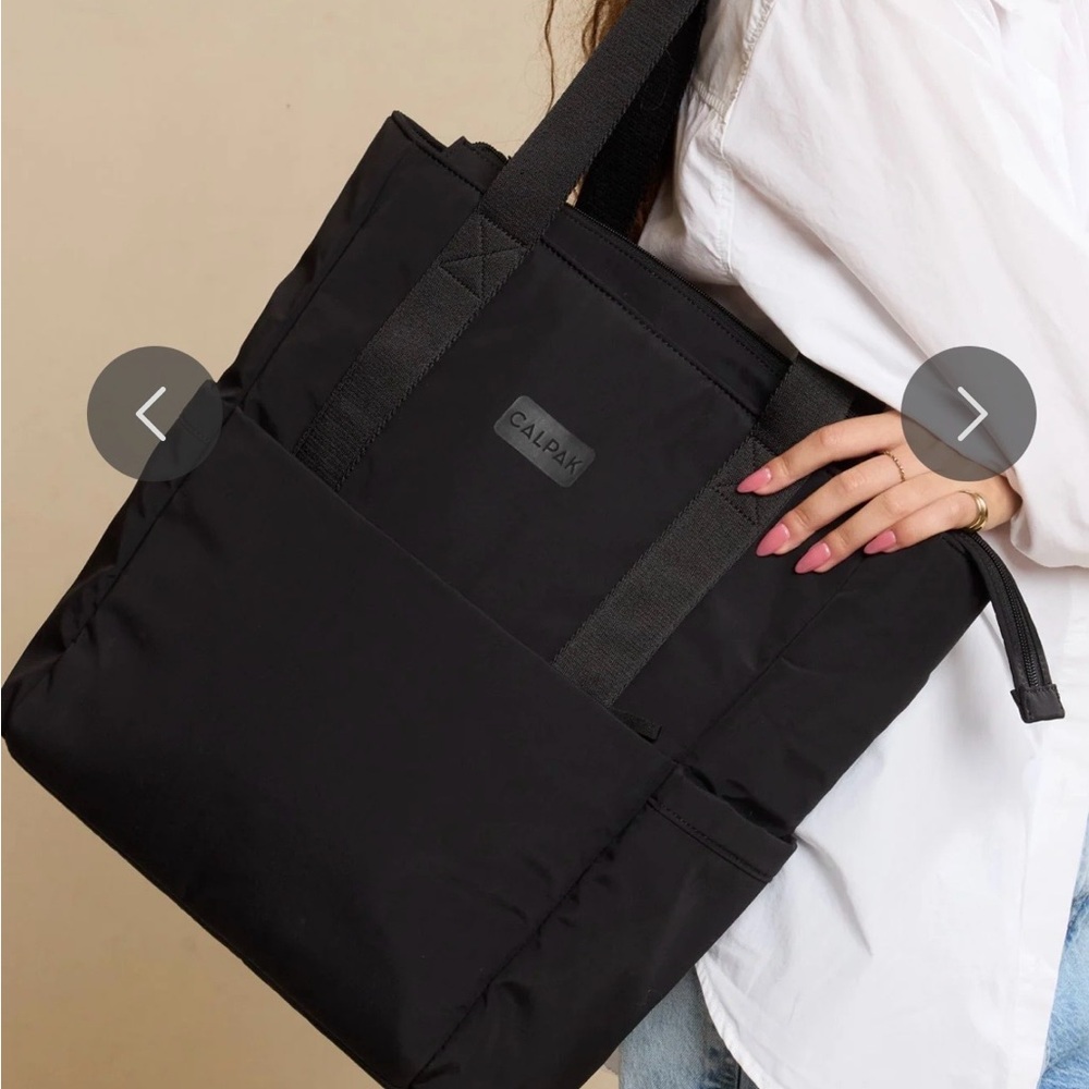 Calpak Connect  Tote Black NWOT
